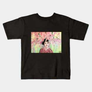 A Japanese Spring Kids T-Shirt